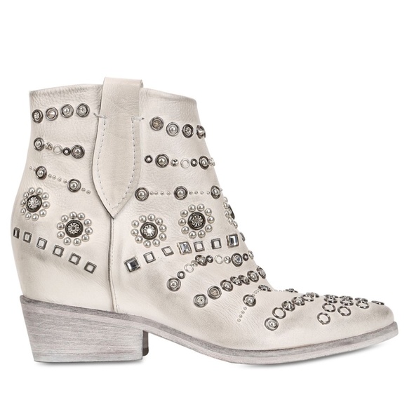 Strategia 80mm Embellished Leather Boots - Picture 3 of 3
